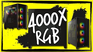 Gabinete Corsair iCUE 4000x RGB [upl. by Prosser103]