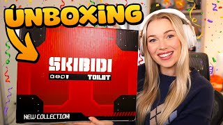 NEW Skibidi Toilet MYSTERY Unboxing EXCLUSIVE SKIBIDI BOX [upl. by Salem]