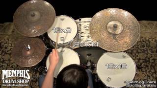 Sakae Trilogy Drum Set 241316  Mint Oyster Pearl [upl. by Freddy]