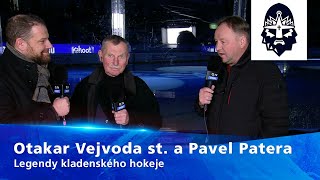 Legendy kladenského hokeje dorazily na výroční utkání Vejvoda i Patera ceremoniál chválili [upl. by Washburn]