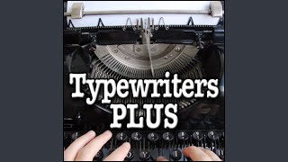 Typewriter Manual  Type Fast on Manual Typewriter Vintage Recording Typewriters [upl. by Adnohsat]