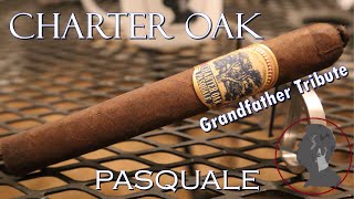 Charter Oak Pasquale by Foundation Cigars Jonose Cigars Review [upl. by Aynnek]