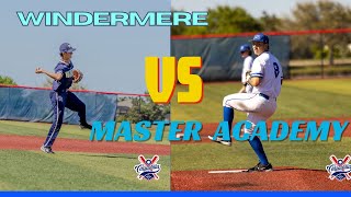 Windermere vs Master Academy FLORIDA Spring Break Baseball [upl. by Otrevlig657]