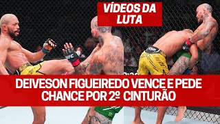 LUTA DEIVESON FIGUEIREDO VENCE MARLON VERA NO UFC ABU DHABI E PEDE CHANCE POR 2º CINTURÃO [upl. by Norword]