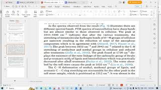 Nanocellulose Extraction and FTIR analysis [upl. by Nali]