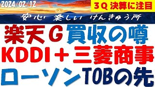 KDDIが楽天を買収し日本版GAFAMになる説？みずほ巻込む？ホリエモンの元ネタを検証し補充！株価爆上の前兆が [upl. by Eednil98]