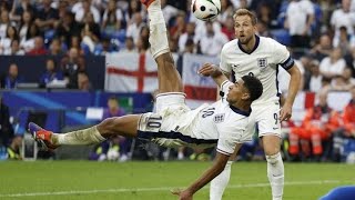 Jude Bellingham BICYCLE GOAL 905  England vs Slovakia 11 Extended Highlights  UEFA EURO 2024 [upl. by Ethelstan]