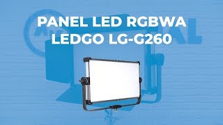 Panel LED RGBWA LEDGO MagicHue LGG260 [upl. by Dnana]