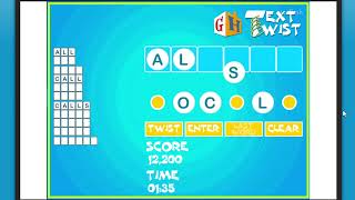 TEXT TWIST OLD game but GOLD game6 [upl. by Manny]