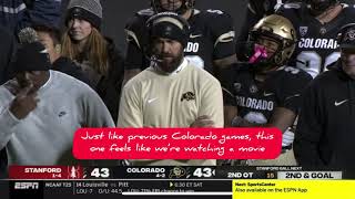 Rigged Colorado Blows 290 Lead to Let Stanford Win [upl. by Aivon]