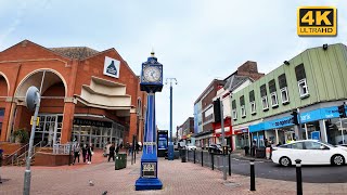 Stoke City Centre  Stoke on Trent  Walk  4K [upl. by Aeriel726]