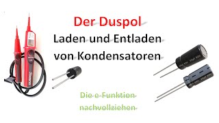 Kondensatoren mit dem Duspol laden und entladen  Die Lastzuschaltung des Duspols  Elektrotechnik [upl. by Rusticus]