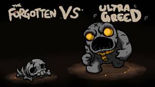 The Binding of Isaac Repentance  Tainted Forgotten vs Ultra Greed [upl. by Anahtor363]