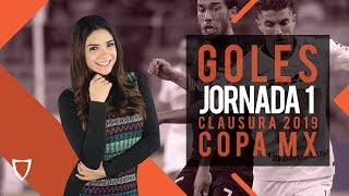 El MEJOR Resumen Copa Mx Jornada 1 Clausura 2019  FUTBOL [upl. by Gaidano930]