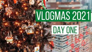 Vlogmas 2021  Day 1  Knitty Natty [upl. by Nnalatsyrc]