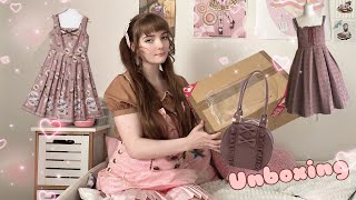 Chocolate EGL Fashion Unboxing I Leur Getter Melody Basket amp Axes Femme Kawaii [upl. by Belicia]