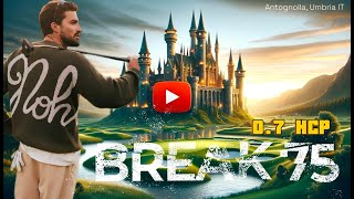 Can Mariano Di Vaio Break75 at Antognolla Golf course [upl. by Yaker548]