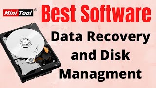 Best Software For Data Recovery and Disk Management  MiniTool Partition Wizard Software [upl. by Etnoek]