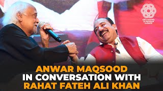 Anwar Maqsood In Conversation With Rahat Fateh Ali Khan  Arts Council of Pakistan Karachi [upl. by Asiek]