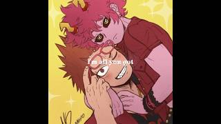 Kirimina edit ❤️🩷  Single meme  mha kirimina [upl. by Alliehs]