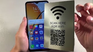 How to scan wifi qr code in huawei nova y61  Huawei nova y61 prime wifi qr code scanner [upl. by Neema161]