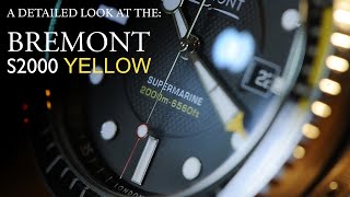 A detailed look at the Bremont Supermarine S2000 Yellow  2019 Edition [upl. by Yentruok381]