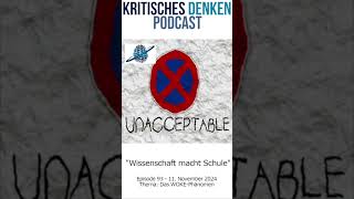 Wissenschaft in der Schule  Kritisches Denken Podcast Episode 93 [upl. by Anaid]