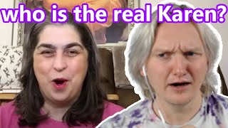 REACTING TO K IS FOR KARENS CUSTOMER SERVICE VOICE [upl. by Vikki744]