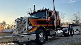 1980 freightliner flc N14 Cummins walk around and drive by [upl. by Edaj534]