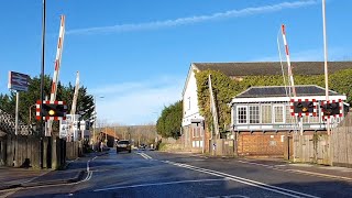 Petersfield Level Crossing Hampshire [upl. by Gabriele104]