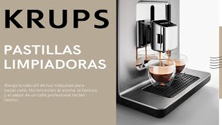 Krups XS300010 Pastillas limpiadoras para máquinas de café súper automáticas pack de 10 pastillas [upl. by Wsan955]