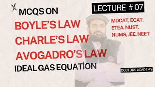 Entry test MCQs on Boyle’s law Charles’s law Avogadro’s law and ideal gas equation [upl. by Ambros347]