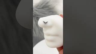 Nose Stud Ring L Bend with Bat Top 20 Gauge Surgical Steel BatNoseStud [upl. by Enytsuj185]