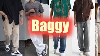 16 BAGGY PANTSJEANS Outfit ideas for Mens  2024 🔥 oversized jeans outfit 🔥 [upl. by Kisung]