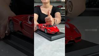 Unboxing Ferrari Enzo Produced by Bburago diecast modelcars cars [upl. by Siaht]