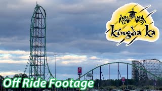 Near Rollback on Kingda Ka  4K Off Ride Footage  Six Flags Great Adventure  April 2022 [upl. by Gweneth364]