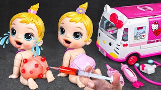 129 Minutes Satisfying with Unboxing Doctor Playset，Pregnant Women Giving Birth Toys Review  ASMR [upl. by Wolcott]