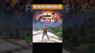 Free Fire ban from Indian server 🥺  viralshort trendingshorts voice goddangeryt3930 shorts [upl. by Enyawal]