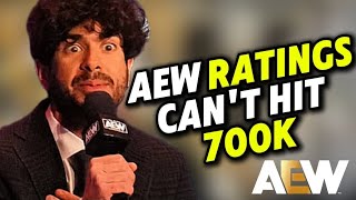 AEW Dynamite Ratings Show That AEW Is DECLINING HARD Tony Khan Has Only Himself To BLAME [upl. by Roselyn890]