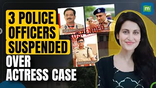 Andhra Pradesh Suspends 3 Senior IPS Officers Over Actor Kadambaris Wrongful Arrest Complaint [upl. by Esilrahc]