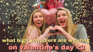 what high schoolers are actually wearing ON VALENTINES DAY [upl. by Oba365]