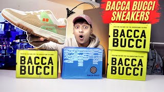 LATEST BACCA BUCCI SNEAKERS HAUL  UNBOXING amp REVIEW 🔥 [upl. by Aivle8]