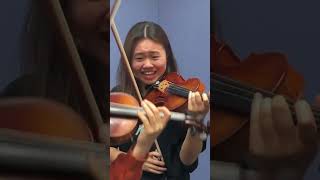 VIOLIN STRING BREAKS MID PERFORMANCEshorts [upl. by Enella]