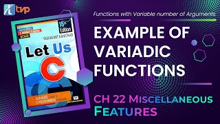 Let us C Solutions  C Programming  How to pass variable no of parameter in Functions in C Language [upl. by Welford]