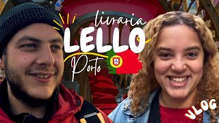 Explorando a Livraria LELLO e um SUPERMERCADO no PORTO [upl. by Aihsoek175]