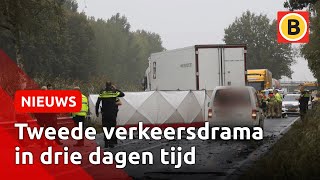 Opnieuw dodelijk ongeluk op N279 bij Veghel  Omroep Brabant [upl. by Nylahs]