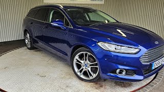 Ford mondeo Estate walkaround video [upl. by Enelie]