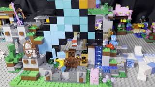 Super Cool Minecraft Set The Sword Outpost  Set 21244 [upl. by Mcintosh]