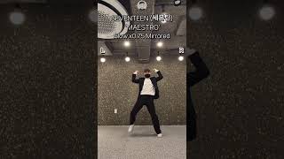 SEVENTEEN 세븐틴 MAESTRO  Dance Tutorial  Slow x075  Mirrored  seventeen maestro [upl. by Lenna194]