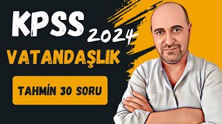 KPSS VATANDAŞLIK ÇIKABİLECEK 30 SORU [upl. by Aihsia]